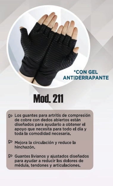 Guantes De Compresion Con Gel Mod.211 Gde
