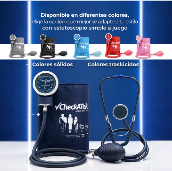 Kit Baumanometro Aneroide Negro B1-4D