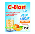 C- Blast Vitamina C, Vitamina D, Complejo B Sabor Naranja 0 Azucar