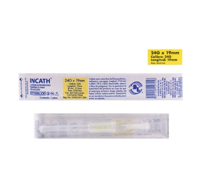 Pz Cateter Intravenoso Periferico 24 G X 30 MM