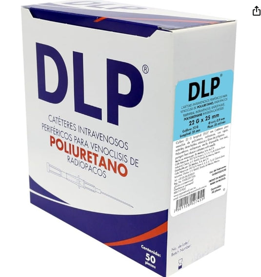 Cateter Intravenoso Periferico 22 G X 25 MM