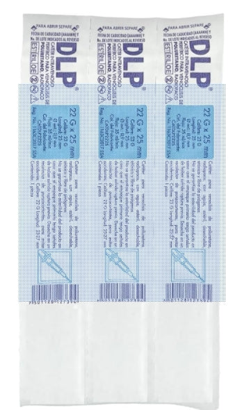 Pz Cateter Intravenoso Periferico 22 G X 25 MM