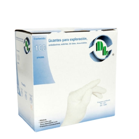Guantes Para Exploracion De Latex Mediano