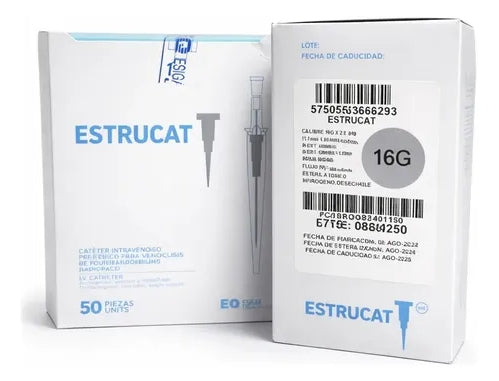 Cateter Intravenoso #16 Estrucat