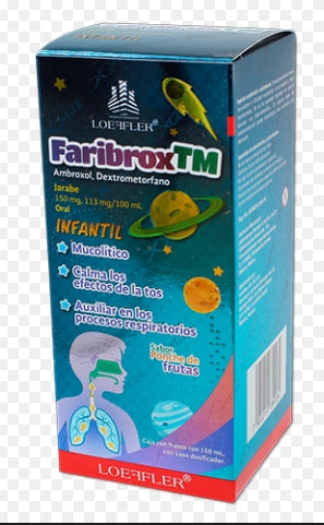 Faribroxtm Ambroxol, Dextrometorfano Jarabe Infantil