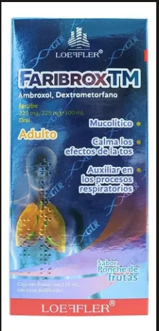 Faribroxtm Ambroxol, Dextrometorfano Jarabe Adulto
