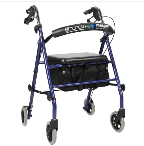 Andadera Ortopédica Para Adulto, Estructura De Aluminio, Agarradera Con Sistema De Frenos / AN06 Marca Handy