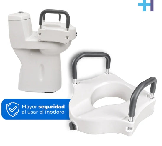 Asiento De Inodoro Elevado Con Reposabrazos AWC05