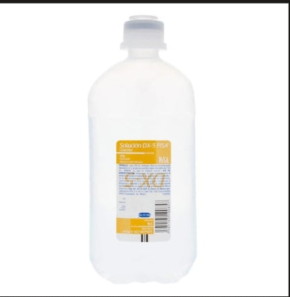 Dextralpha Glucosa Solucion 5% Inyectable 500 ML