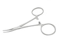 Pinza Halsted Mosquito Curva 10 CM Sin Dientes