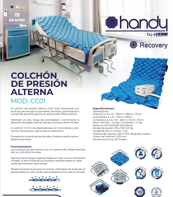 Colchón De Presión Alterna Handy