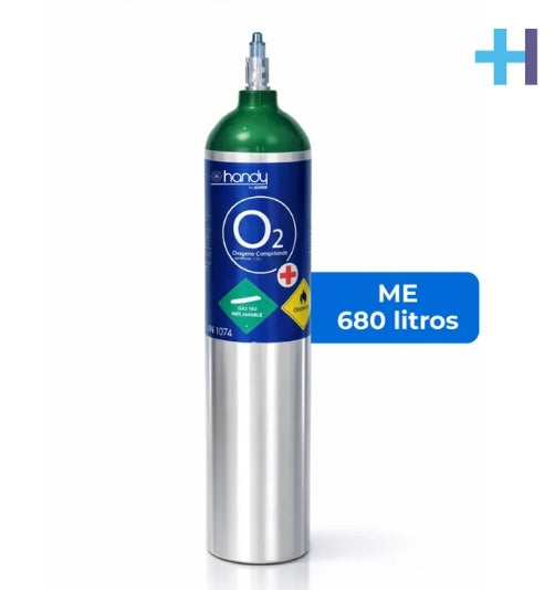 Tanque De Oxigeno 680 Lts (carro,vaso Y Canula Incluidos)