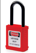 Candado De Color Rojo Safety Padlock