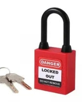 Candado De Color Rojo Safety Padlock