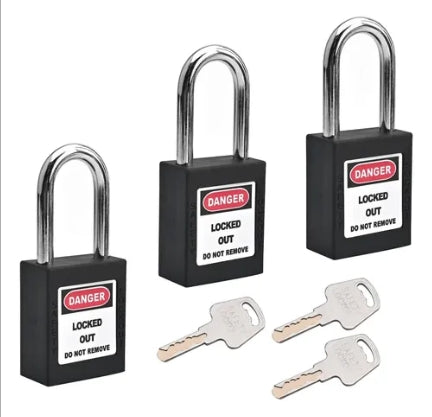 Candado De Color Negro Safety Padlock