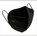 Mascarilla KN95 Negro 10 Pzs