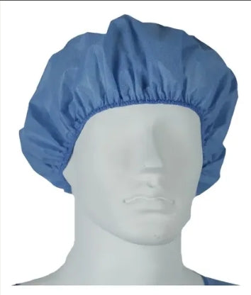 Gorro Quirurgico Azul Con Resorte