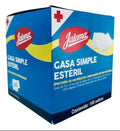 Gasa Simple Caja 100 Pzs Tejido 20 X 12 Jaloma