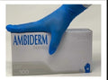 Guantes Nitrilo Ambiderm Mediano Azul Royal