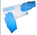Guantes Nitrilo Ambiderm Mediano Azul
