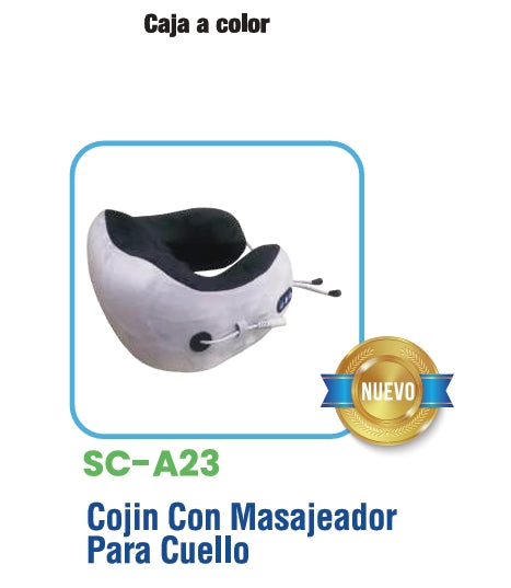 Cojin Con Masajeadora Para Cuello