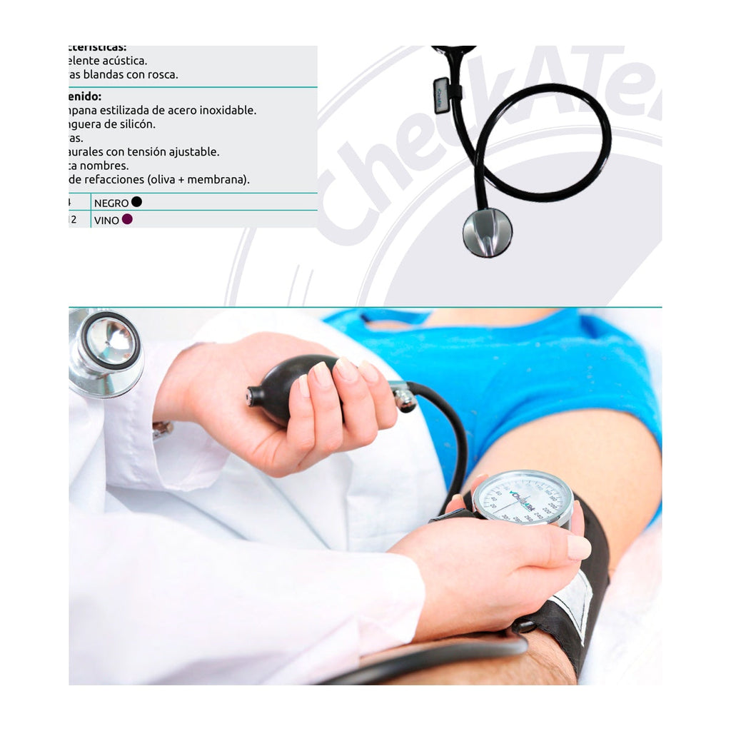 Estetoscopio Premier Lux CheckATek E4-4