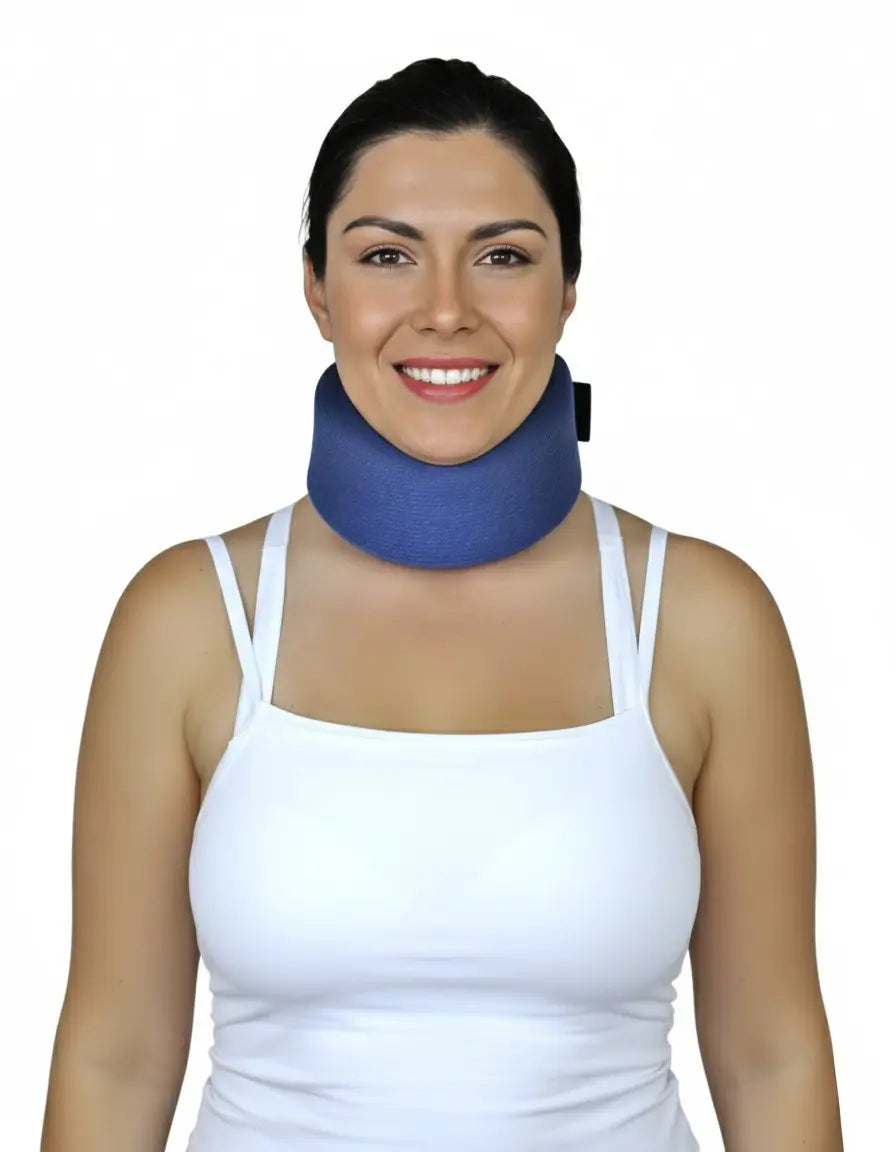 Collarrin Cervical Perfil Medio Azul OB04A-M