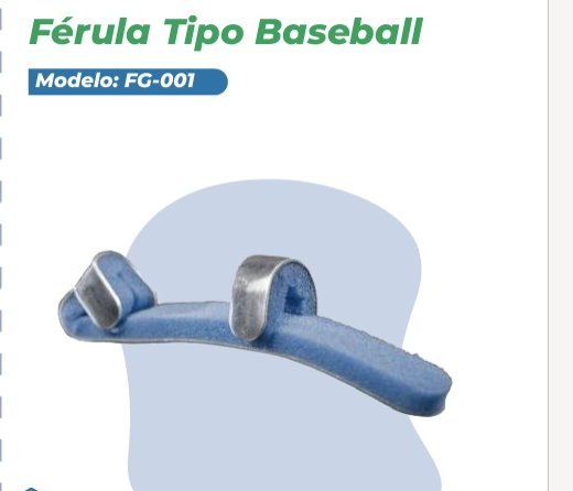 Ferula Para Dedo Tipo Baseball Grande Fg-001