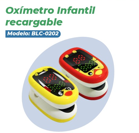 Oxímetro Pediátricoazul